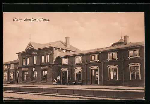 AK Hörby, Järnvägsstationen