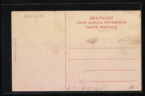 AK Wästeras, Järnvägsstationen