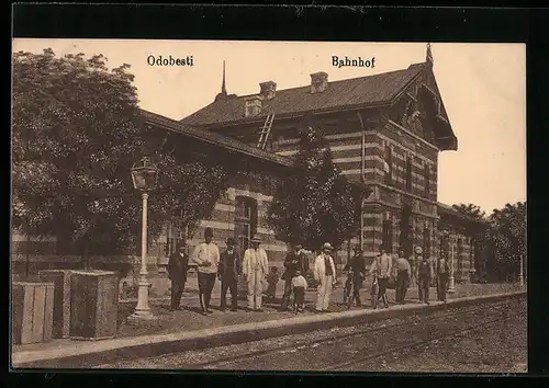 AK Odobesti, Partie am Bahnhof