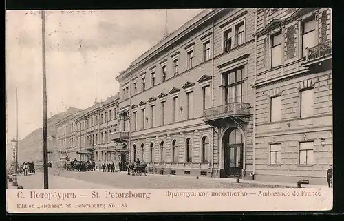 AK St. Petersbourg, Ambassade de France