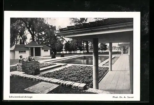 AK Zwingenberg, Partie an der Schwimmbad-Anlage