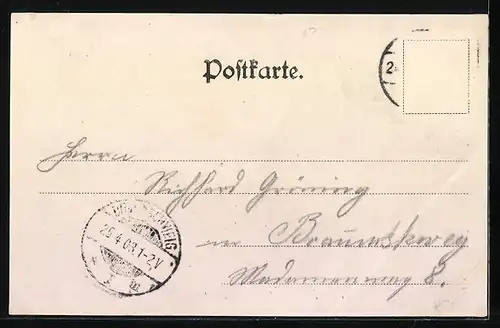 AK Egeln, Breiteweg mit Anwohnern