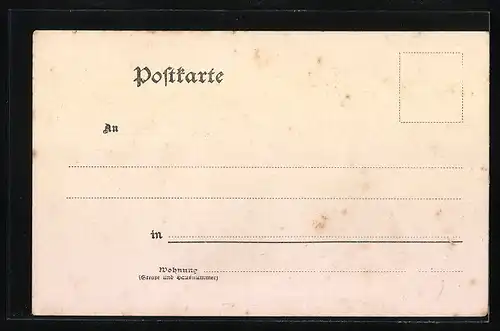 AK Weigsdorf, Festpostkarte zum 100 jährigen Jubiläum der Kirche 1904