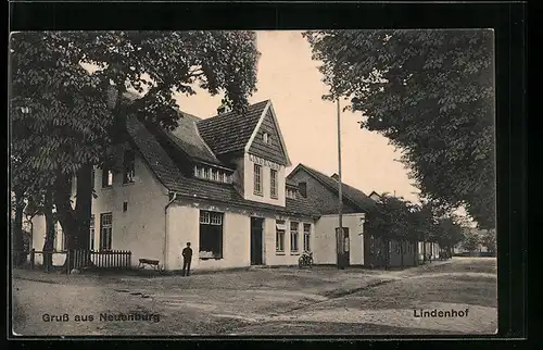 AK Neuenburg, Hotel Haus Lindenhof