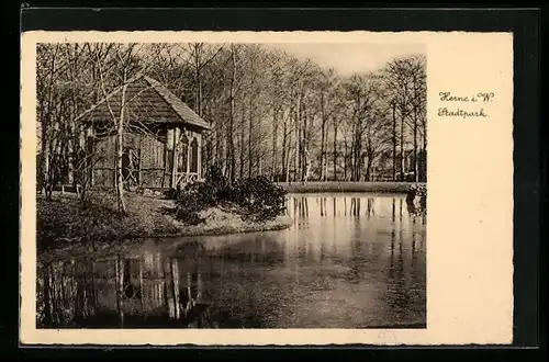 AK Herne i. W., Stadtpark