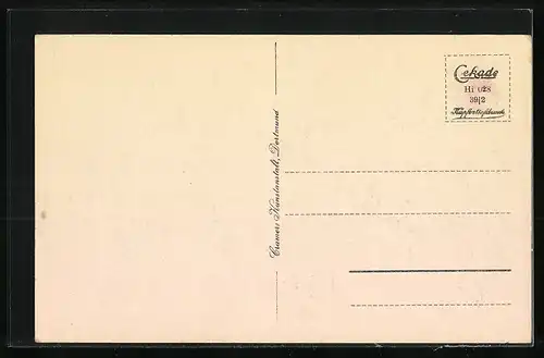 AK Hilchenbach i. W., Erholungsheim des evangelischen kirchlichen Männer-Dienstes v. Rhld. und Westf.