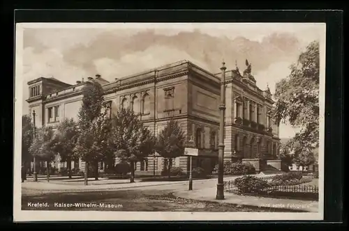 AK Krefeld, Kaiser-Wilhelm-Museum
