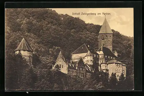 AK Zwingenberg, Nahaufnahme vom Schloss