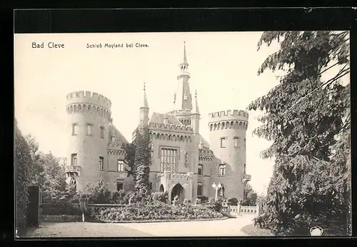 AK Bad Cleve, vor dem Schloss Moyland
