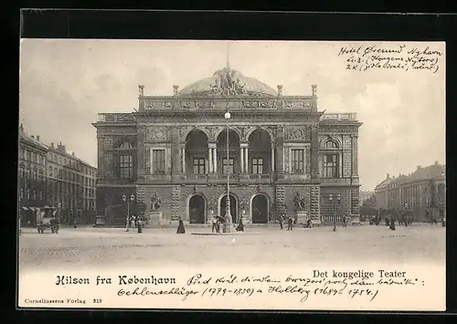 AK Kobenhavn, Det kongelige Teater