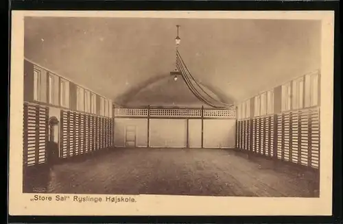 AK Ryslinge, Hojskole, Store Sal