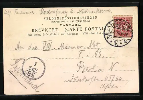 AK Kobenhavn, Indgang til Frederiksberg-Have