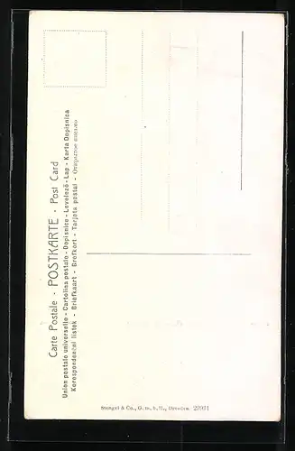 Künstler-AK Heads of Angels, Engelsköpfe