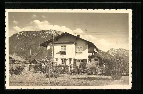 Foto-AK Ruhpolding, Schuhmacher Josef Hofmann