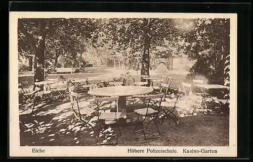 AK Eiche, Höhere Polizeischule, Kasino-Garten