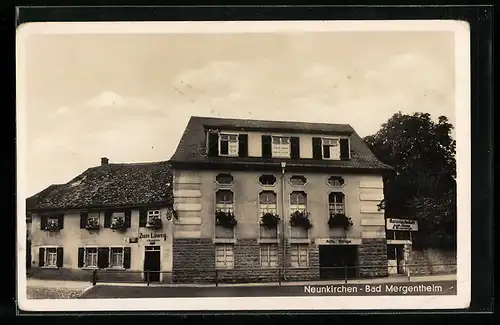 AK Neunkirchen-Bad Mergentheim, Gasthof zum Löwen, Bes. J. Rummler