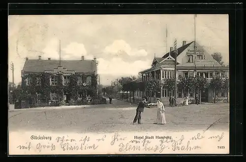 AK Glücksburg, Hotel Stadt Hamburg