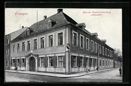 AK Erlangen, haus der Studentenverbindung Urtenruthio, Verbindungshaus