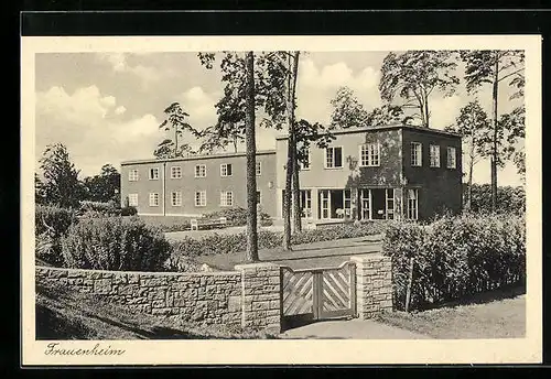 AK Berlin-Charlottenburg, Blick auf das Frauenheim