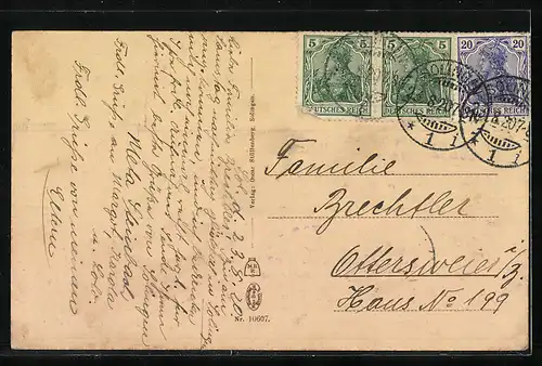 AK Solingen, Hauptbahnhof mit Anlage