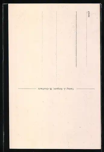 AK Rommerskirchen, Partie an der kath. Kirche