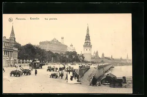 AK Moscou, Kremlin, Vue générale