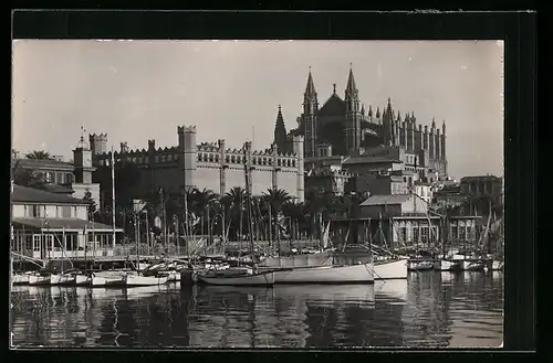 Foto-AK Palma de Mallorca, Kathedrale