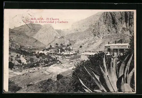 AK Malaga, El Chorro, Fábricas de Electricidad y Carburo