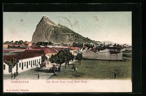 AK Gibraltar, The Rock from Linea Bull Ring
