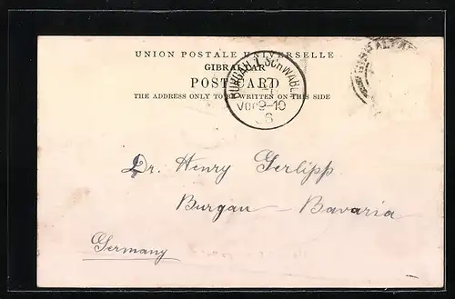 AK Gibraltar, The Rock from Linea Bull Ring