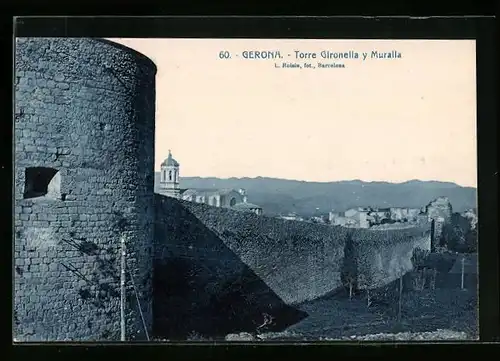 AK Gerona, Torre Gironella y Muralla