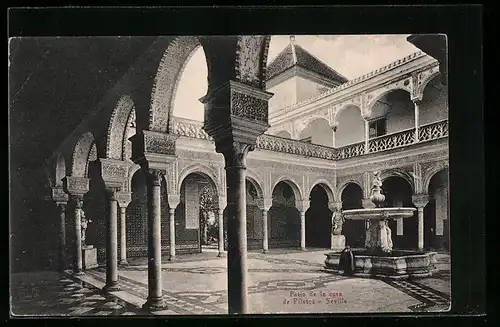 AK Sevilla, Patio de la casa de Piletos