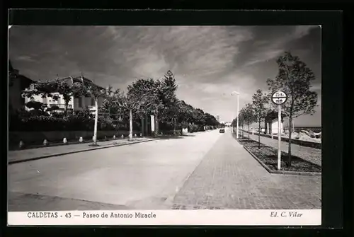 AK Caldetas, Paseo de Antonio Miracle