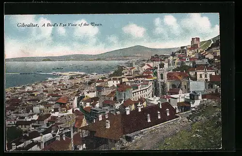 AK Gibraltar, A Bird`s Eye View of the Town