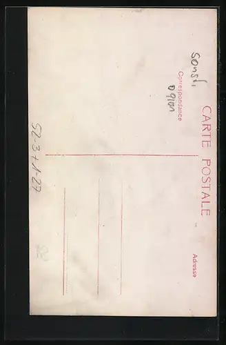 Künstler-AK Zeichnung von Napoleon I., Metamorphose