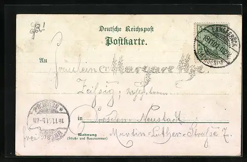 AK Langebrück, Gasthof zur Haidemühle