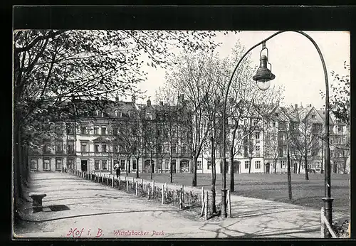 AK Hof i. B., Wittelsbacher Park