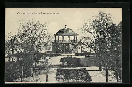 AK Niendorf, Partie am Musikpavillon