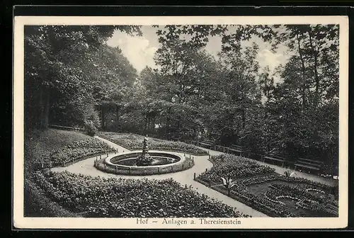 AK Hof, Anlagen am Theresienstein