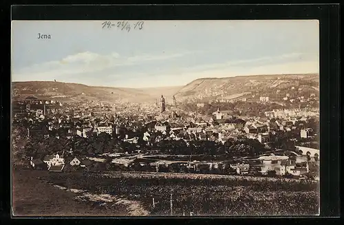 AK Jena, Ortsansicht von oben