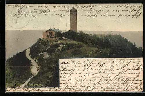AK Jena, Fuchsturm und Umgebung
