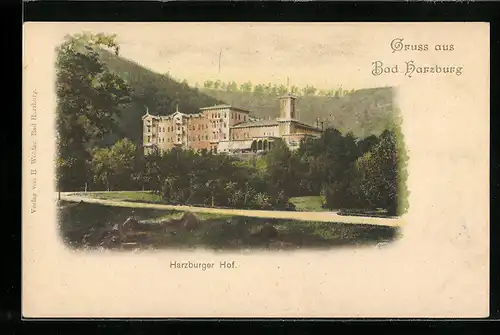 AK Bad Harzburg, Hotel Harzburger Hof