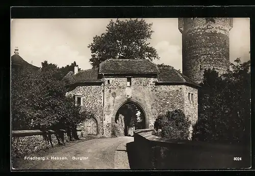 AK Friedberg i. Hessen, Burgtor