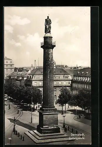 AK Darmstadt, Ludwigsäule