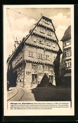 AK Esslingen a. N., Altes Rathaus
