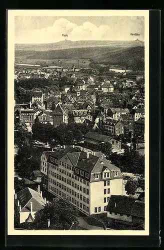 AK Esslingen a. N., Blick von der Neckarhalde