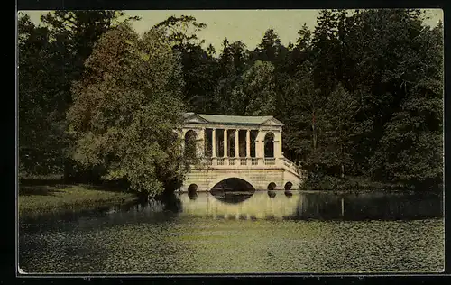 AK Tzarskoé-Sélo, Pont de marbre d`aprés Palladio