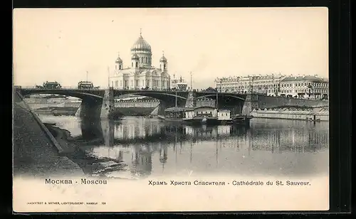 AK Moscou, Cathedrale du St. Sauveur