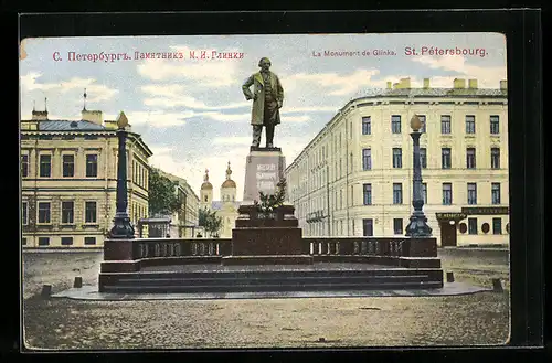 AK St. Pétersbourg, La Monument de Glinka