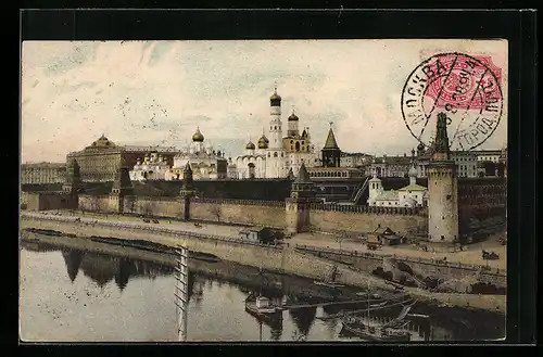 AK Moscou, Vue du Kremlin